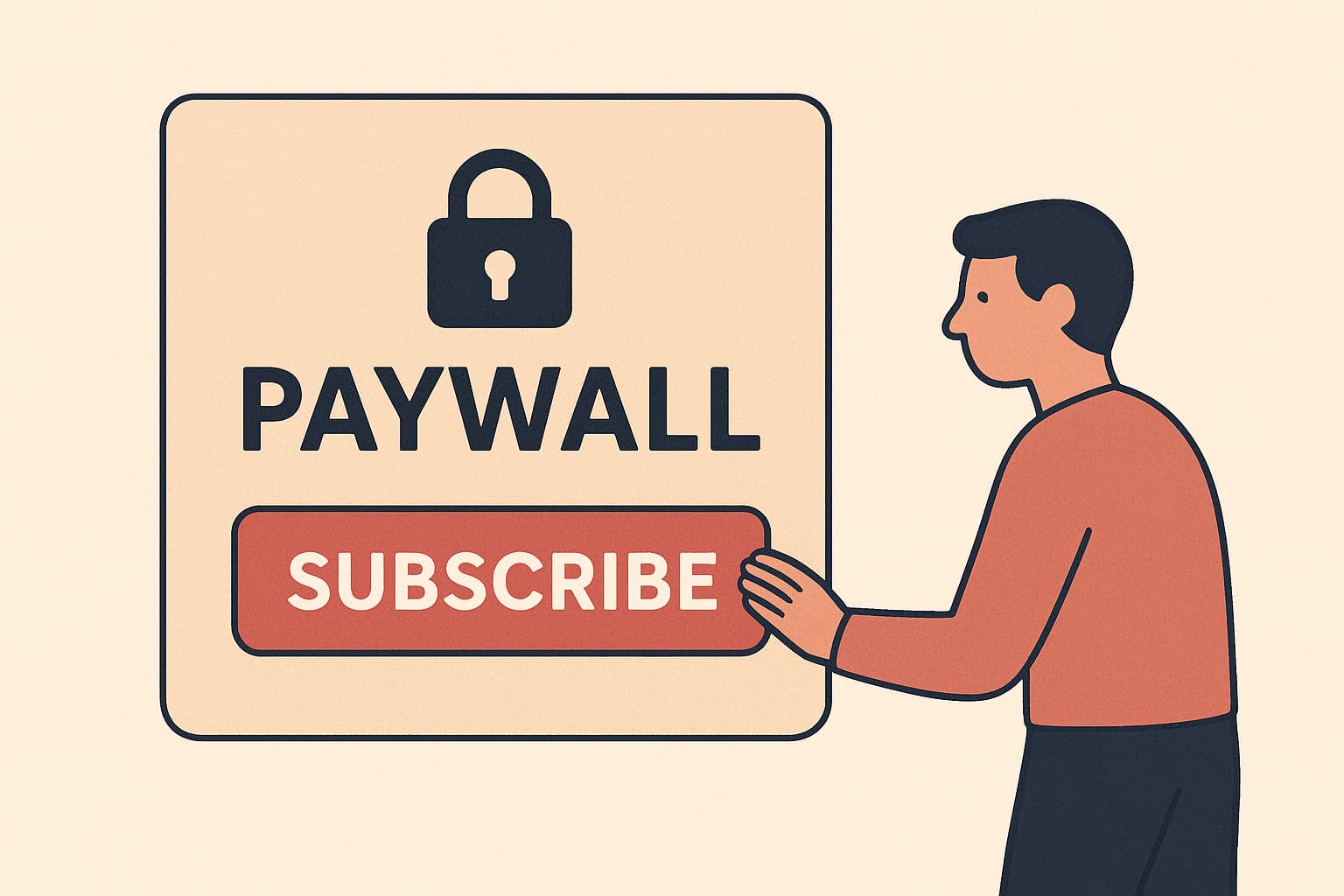 Paywall illustration